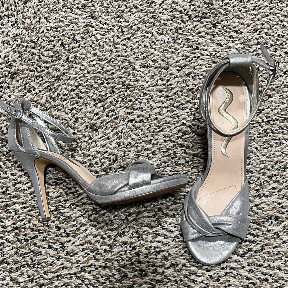 Nina Silver Heels